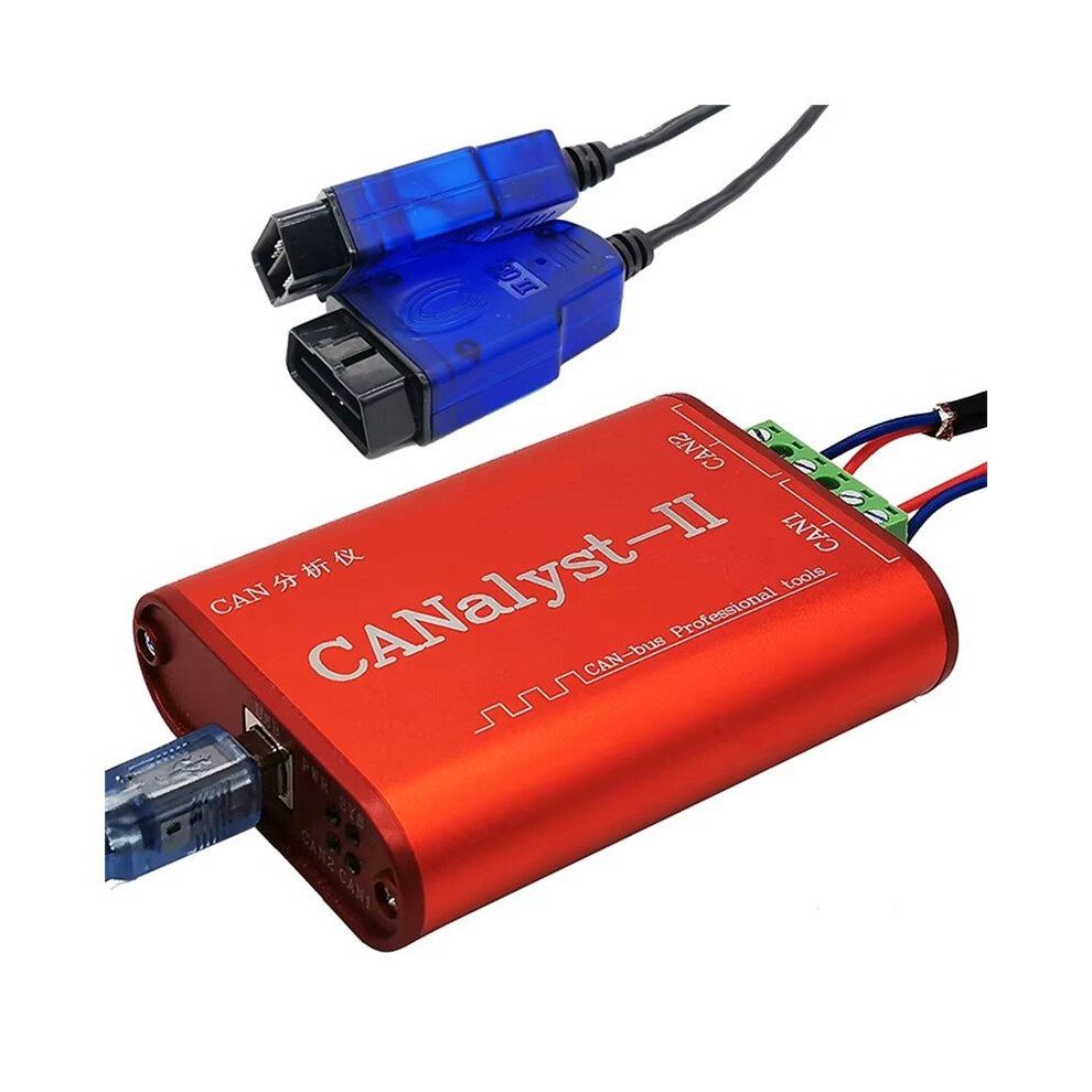 Photos - Cable (video, audio, USB) CAN Card CANalyst II Analyzer USB to CAN USBCAN-2 CAN Box Analysis