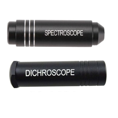 Gemstone Identification with the Handheld Diffraction Spectroscope and Heavy Duty Calcite Dichroscope 1