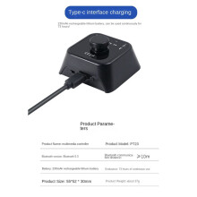 2X Wireless Page Turner Pedal Rechargeable Wireless Foot for Tablet Smartphone Electronic Music Scores E-Books