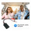 2X Universal Car RCA USB Adapter Wireless  Receiver Home Media AUX  Audio Device Audio Cable 4