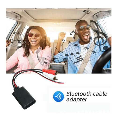 2X Universal Car RCA USB Adapter Wireless  Receiver Home Media AUX  Audio Device Audio Cable