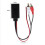 2X Universal Car RCA USB Adapter Wireless  Receiver Home Media AUX  Audio Device Audio Cable 5