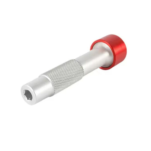 Hex Bit Screwdriver Handle Magnet Screw Drill Hand Tool with Screwdriver Bit Turned Manual Drill for Mechanical 2