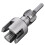 Integrated Internal & External Pipe Threading Tool, Electric Drill Compatible Pvc Pipe Threader Kit, 3/4inch 1