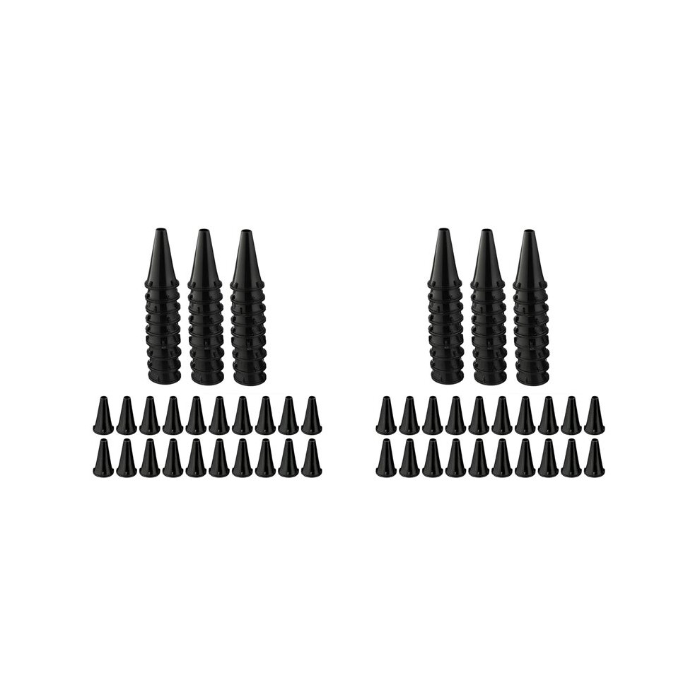 Bobotron Diagnostic Otoscope Covers,Disposable Plastic Ear Otoscope Specula Tips 2.7Mm And 4.2Mm (50 Piece Of Each Size)
