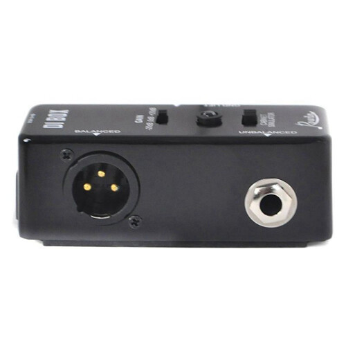 3X Rowin DI BOX LEF-331 Micro-DI com Cab Sim e Gain Guitar Effect Pedal True Bypass
