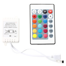 RGB Control Remoto Mando para LED Tira con 24 Botones PCB
