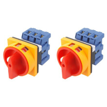 2X Chaveover LW30-25 Universal Rotational Cam Selector Latching Switches Universal Conversion 440V 25A 3 SeçõEs
