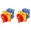 2X Changeover  LW30-25 Universal Rotational Cam Selector Latching Switches Universal Conversion 440V 25A 3Sections 1