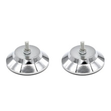 2X Biljartpooltafelpootnivelleerders Metalen Hardware voor Voetbal/Voetbaltafel