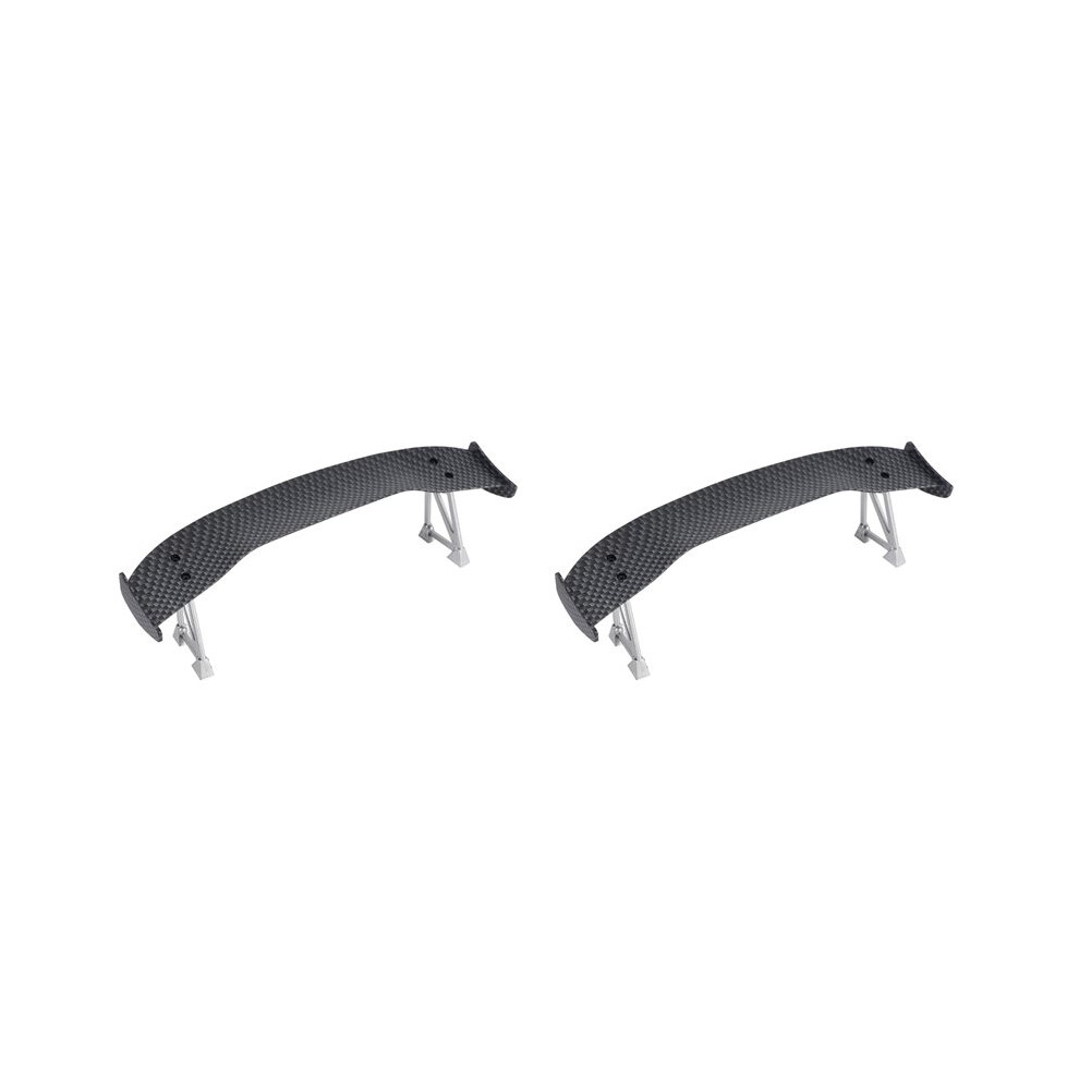 2X 1/10 Rc Drift Car -Road Racing Car Carbon Fiber Tail Wing Rear Spoiler Upgrade Parts Accessories 6033113298716