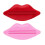 Home Multifunctional Bathroom Toothpaste Cream Squeezer,Lip shape, ( and Red,Random Send) 10