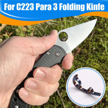 Messerrücken-Abstandshalter Aus Titanlegierung für C223 Para 3 Klappmesser, Rücken-Abstandshalter, DIY-Faltmesser-Rücken-Abstandshalter