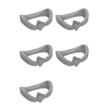 5X Eye Pad for 4 Silicone Replacement Face Mask Protective Case Anti-Sweat Mask VR Glasses Accessories(Grey)