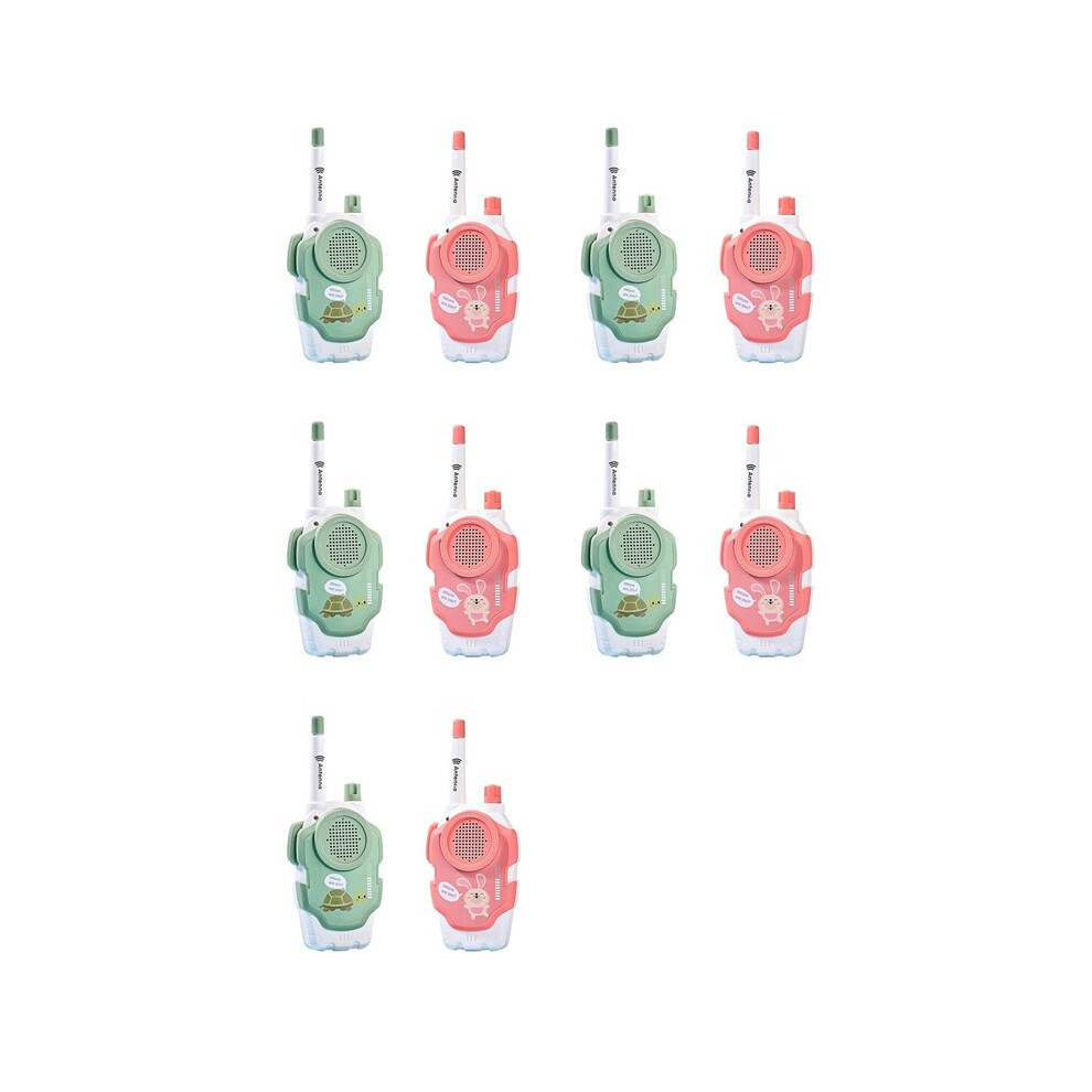 10X Kids Walkie Talkie Cartoon Wireless Walkie Talkie 300M Portable Kid Phone Walkie Talkie Toy Intercom Talking Machine 6032218165350