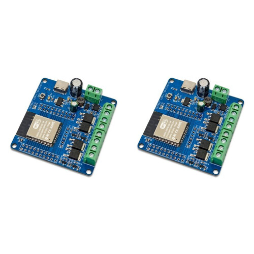 2X ESP32 4-Channel MOS  Module DC5-60V -Board ESP32-32E WiFi and BLE Module  Powered
