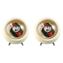 2X Enrollador de Relojes para Relojes Automáticos Caja de Reloj Enrollador Automático ( Crema)