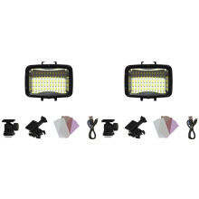 2X SL-101 High-Intensity 1800LM LED Diving Light Waterproof 40m for for Underwater Video and Photography A