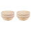 4PCS Bread Proofing Basket Cloth Cover Combination, Bread Protection Basket, Baking Bowl for Sourdough Fermentation 1