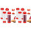 8Pcs Squeeze Bottles Refillable 20 Oz,Inverted Plastic Tip Large Valve Dispenser Condiment Squeeze Bottle 1