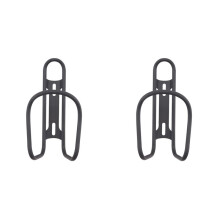 2X Bicycle Kettle Rack Titanium Alloy Hollow Riding Water Bottle Cage Holder Bike Cycling Accessories Black