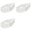 150Pcs Cake Slice Containers with Hinged Lid,Disposable Pie Slice Boxes,Individual Cheesecake Containers,Cake Carriers 1