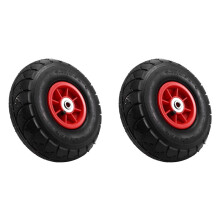 2X Children'S Electric Car Inflatable Tires, Kid'S Electric Tricycle Rubber Wheels 1.2cm Hole 10 Inch
