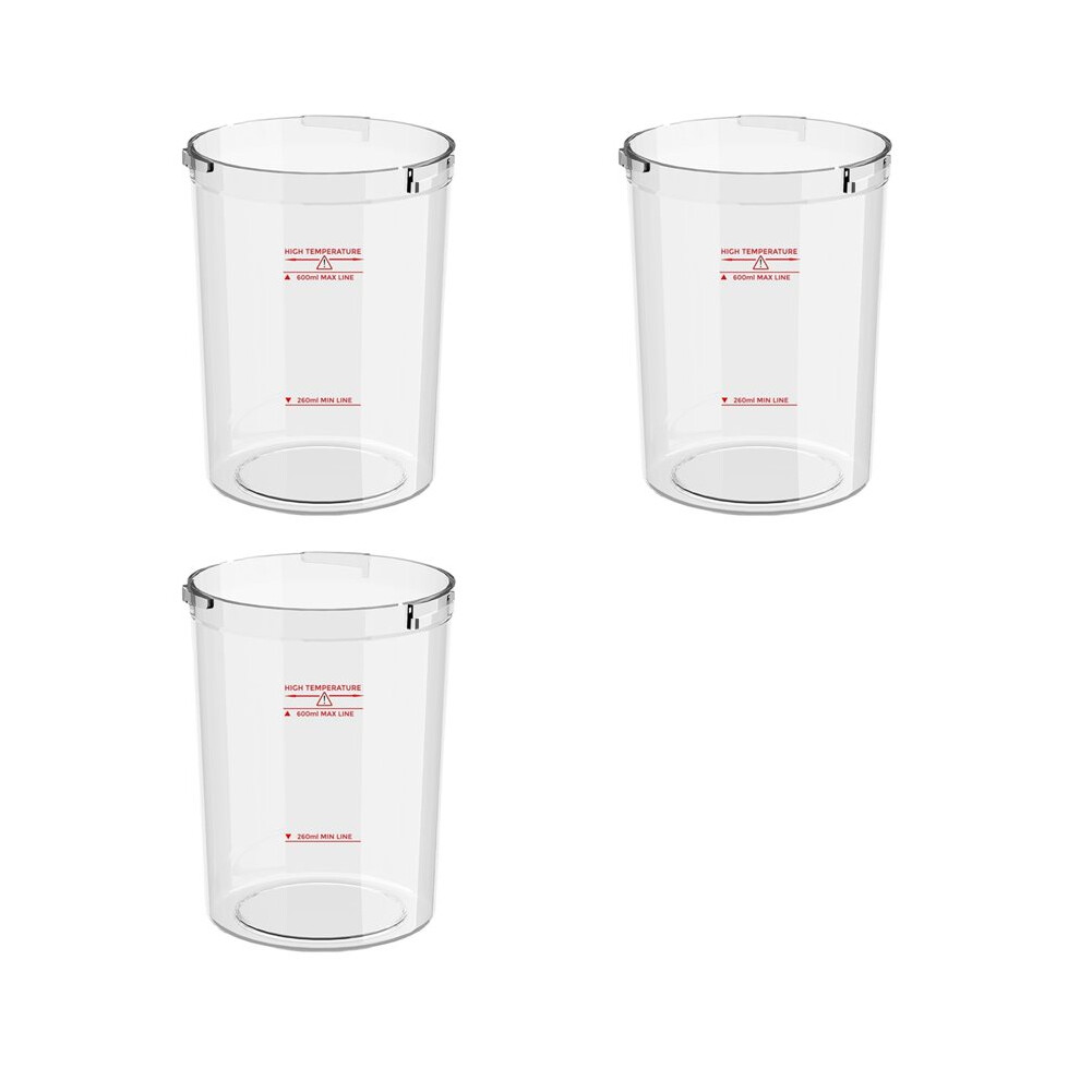 3X Water Jar for Facial Steamer Professional, Large Capacity Water Cup for Facial Steamer Professional Replacement