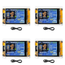 4X NMIner NerdMiner V2 468KH/S Hashrate BTC Solo Lottery Miner ESP32 2.8 Polegadas  Display Bitcoin Crypto Lottery Miner