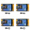 4X NMIner NerdMiner V2 468KH/S Hashrate BTC Solo Lottery Miner ESP32 2.8 Polegadas  Display Bitcoin Crypto Lottery Miner 1