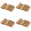 4X Table Runner 10 M X 30 cm Jute Table Runner Linen Jute Fabric, Table Runner Roll Table Decoration 1