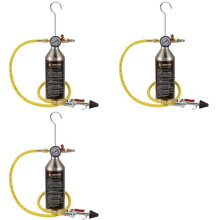 3X Kit di Lavaggio 'Aria Condizionata, Set di Strumenti per La Pulizia Dei Tubi 'Aria Condizionata per Auto, Lavaggio del Sistema di