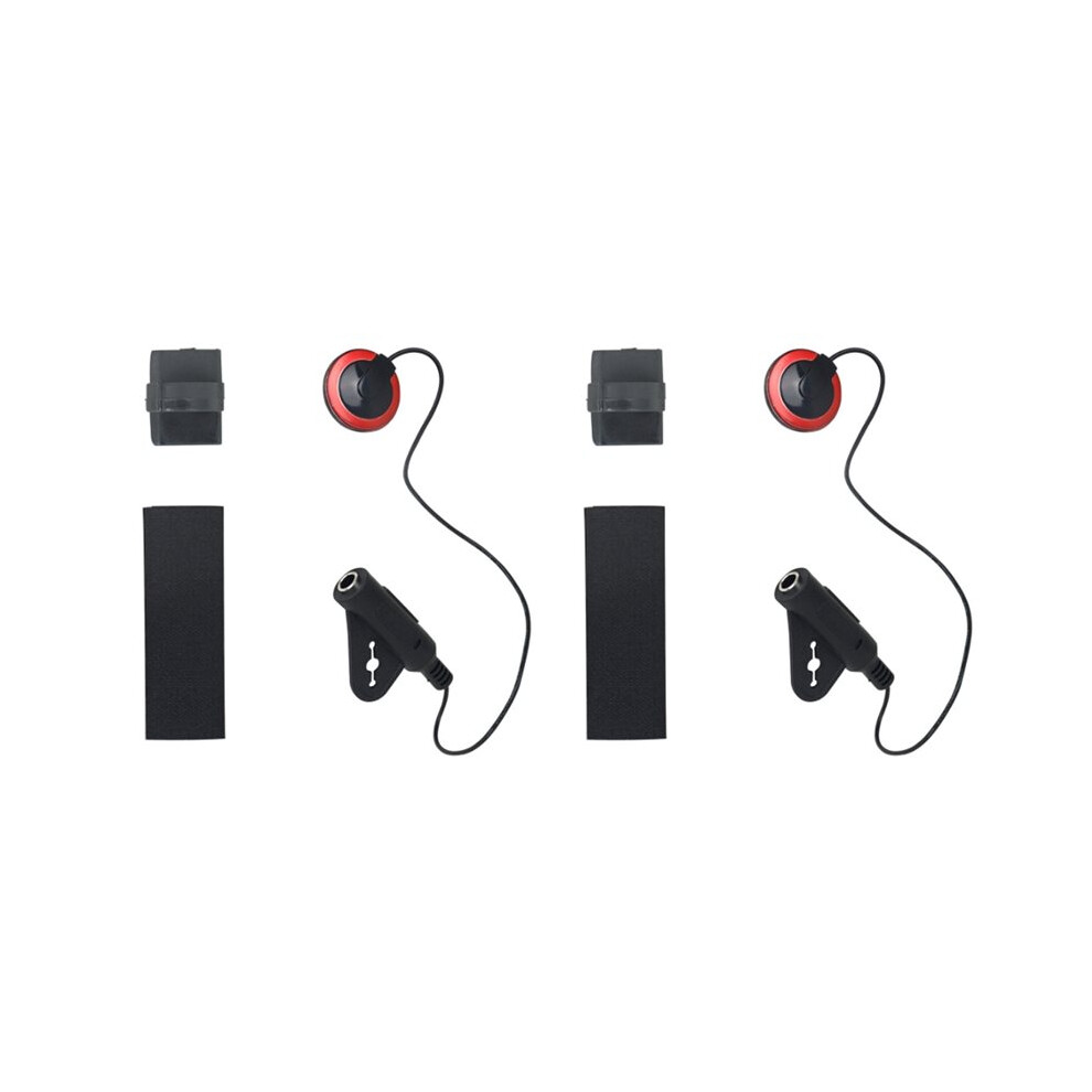 2X T-11 Portable Eq Piezo Pickup Transducer For Acoustic Guitar Ukulele Violin 6034240128495