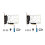 2X Scheda Riser U.2 da SSD A PCIE4.0 Scheda di Espansione PCI Express 4.0 X4 X8 X16 SFF-8639 per Windows8/10/Linux 2