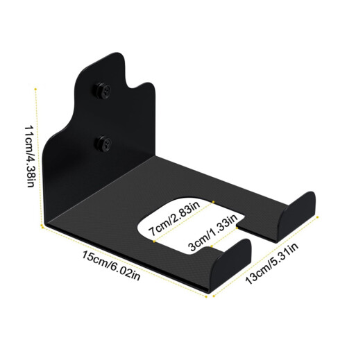 Heavy Duty Wall Mounted Trimmer Rack for Garage Garden Tool Storage and Secure MultiTool Holding 1