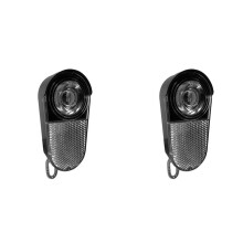 2X 36V 48V Electric Bicycle Headlight Electric Bike Headlight Front Light Outdoor Night Riding Cycling Parts Accessories