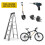 Heavy Duty Wall Mounted Trimmer Rack for Garage Garden Tool Storage and Secure MultiTool Holding 4