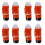 8Pcs LED Life Jacket Emergency Light Surf Life Jacket Light LED Life Jacket Light  Saving Flashlight Sea Water 1