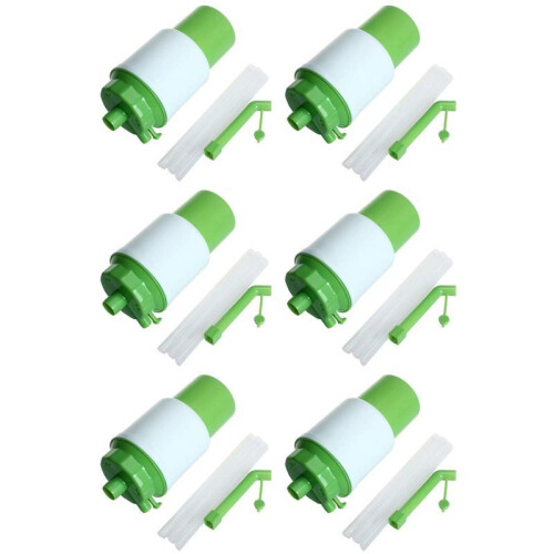 6x Drinking Water Pump Manual Bottled Hand Press Portable Pump Dispenser