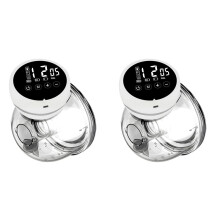 2X Portable Breast Pump Wearable Hands Free Electric Breast Pumps Milk Extractor Comfort Breastpump