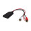 3X Universal Car RCA USB Adapter Wireless  Receiver Home Media AUX  Audio Device Audio Cable 7