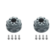 2X for 1/ 10 -4 82056-4 Aluminum Alloy Front and Rear Universal Differential Case-Piece TRX4011, Titanium