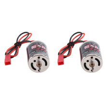 2X Moteur à Courant Continu à Moteur Brossé 31T 370 pour 1:10 1:12 1:14 1:16 1:24 RC Crawler AXIAL SCX24 B17 TAM54393 7075 Titien