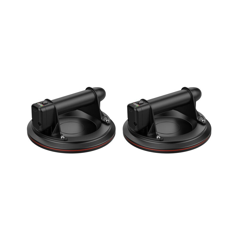 2 Set 8Inch 200Kg Electric Vacuum Suction Cup Bearing Capacity Heavy Duty Vacuum Lifter 4713898238597