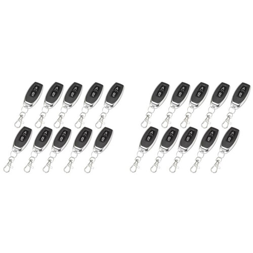 20x 433 MHz RF Remote Control, Learning Code EV1527 for Gate Garage Door Opener