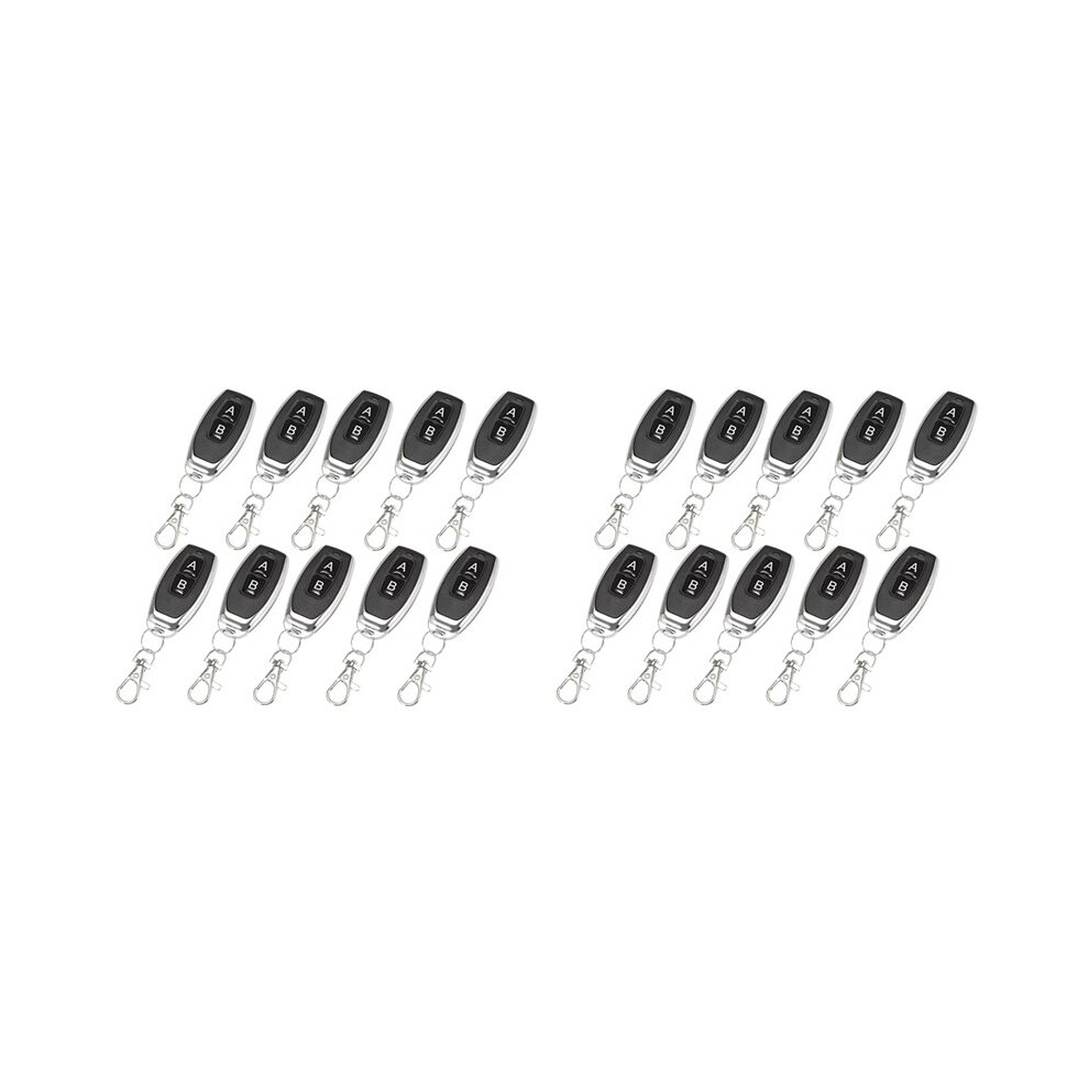 20X 433 Mhz Rf Remote Control, Learning Code Ev1527 For Gate Garage Door Opener 6034256513414