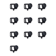 10X for 9/10/11 Camera Expansion Diving Protective Cover Aluminium Alloy Portable Housing Case, Black