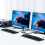 2X USB  2 Port Manual USB HUB Two Computers Share U Disk Printer Device Two in One Out USB2.0 Sharer 1