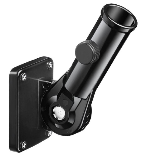 6X Flag Pole Holder Mounting Bracket Adjustable Flagpole Rod Hitch Bracket Multi-Position Flag Pole Bracket,Black 1