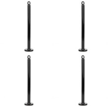 4X Gym Weight Pin Loading Rack Fitness Poulie Cable System Attachment Dumbbell Barbell Rack Holder pour Weight Lift-B